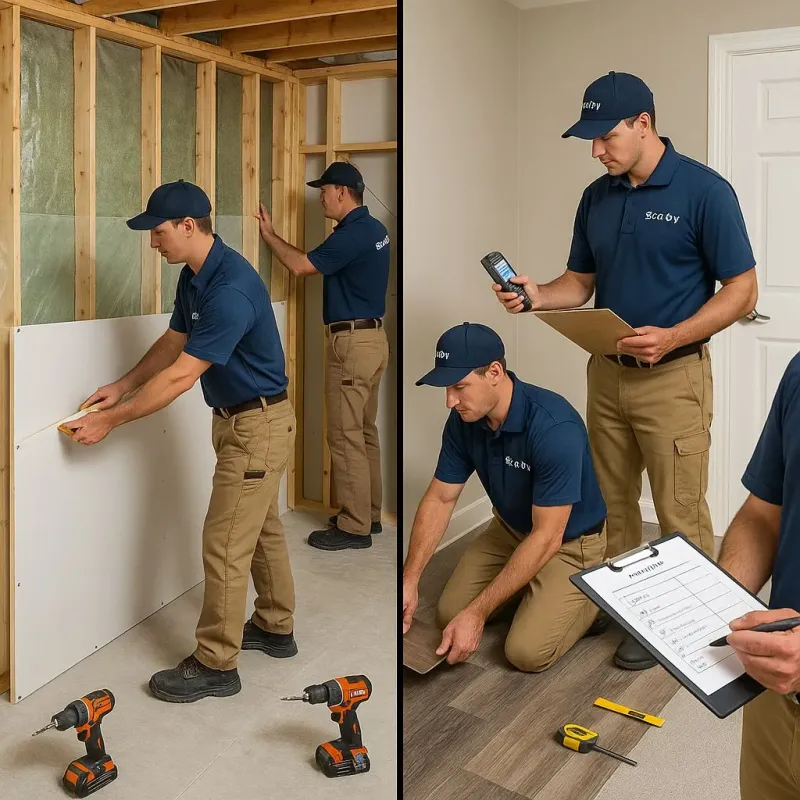 Repairs and Reconstruction process in Mahtomedi, MN